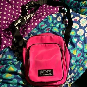 Cute Pink crossbody tote